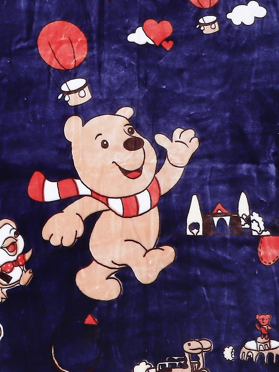 Printed Baby Blanket 2 Ply, 550 GSM, Weight 0.5 kg (Donald)