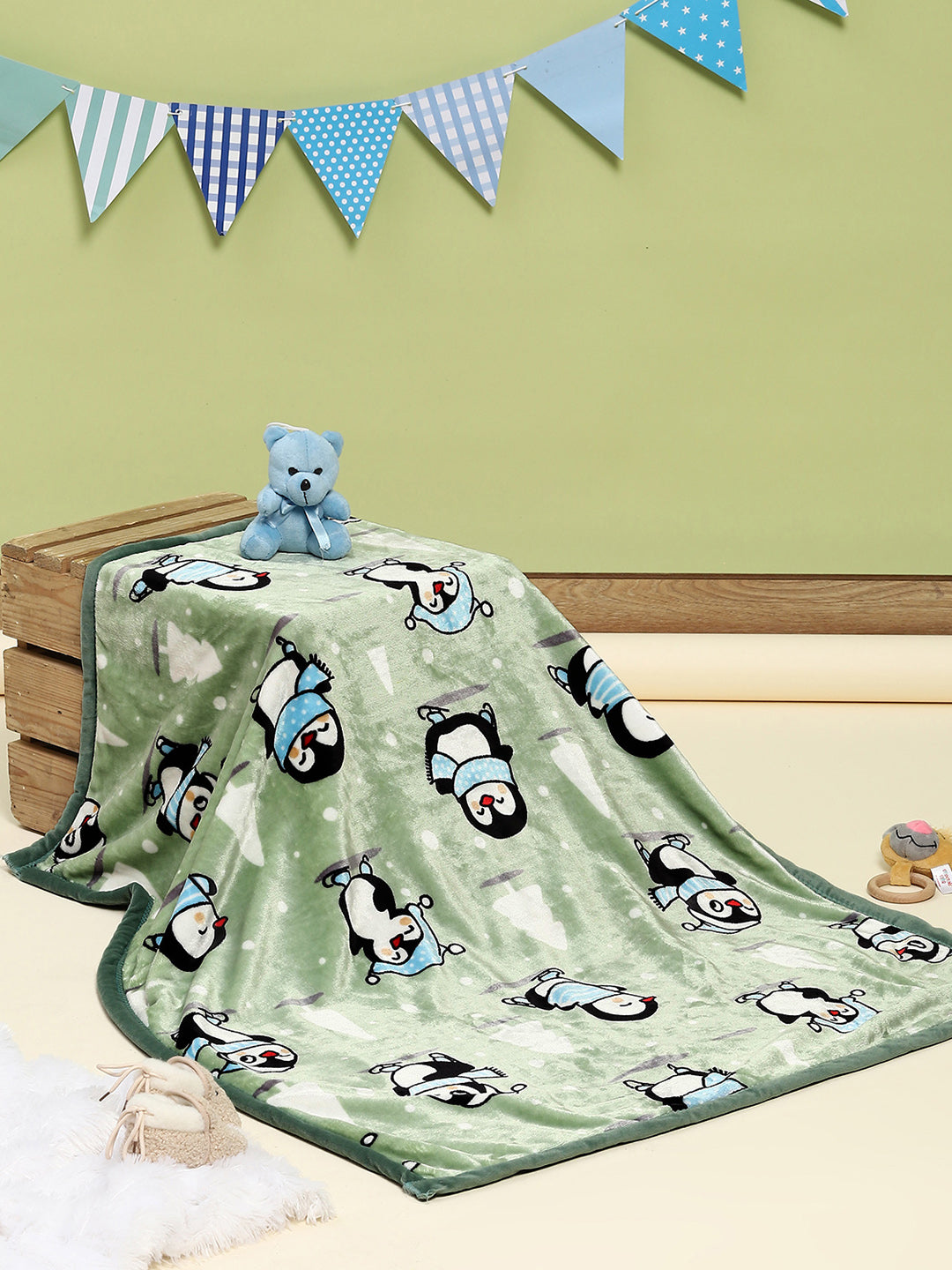 Printed Baby Blanket for Mild Winter -2 Ply