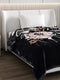 Printed Single Bed 852 GSM Blanket Allen 2 Ply (Weight 3 kg)