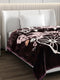 Printed Single Bed 852 GSM Blanket Allen 2 Ply (Weight 3 kg)