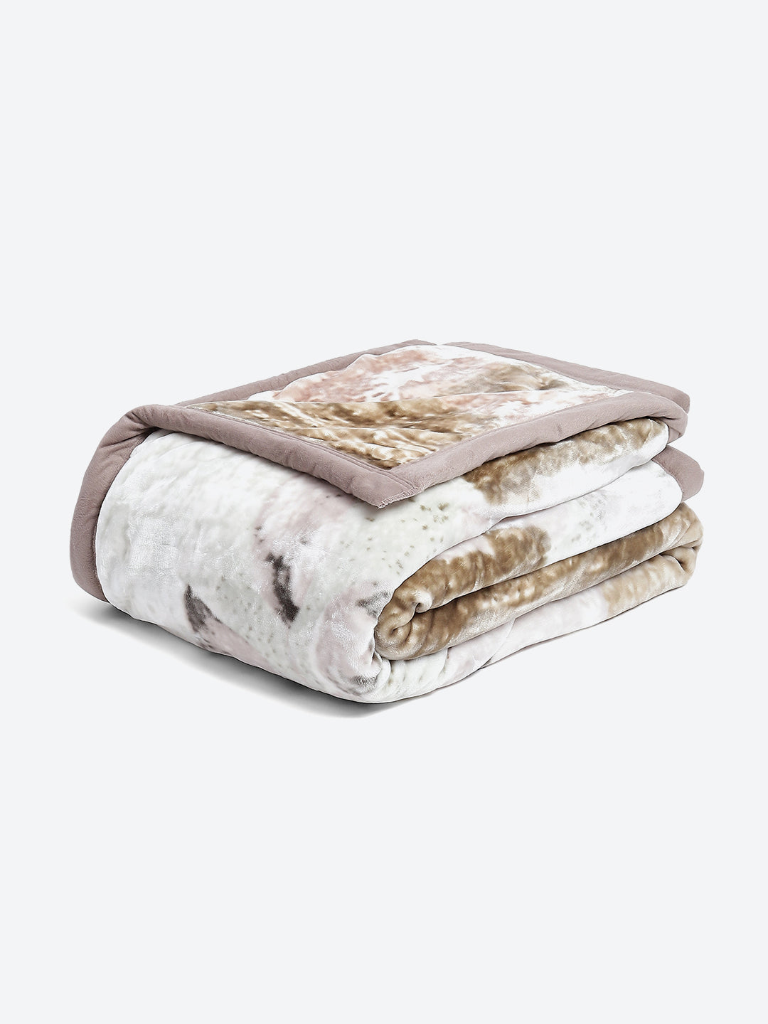 Printed Single Bed 852 GSM Blanket Allen 2 Ply (Weight 3 kg)