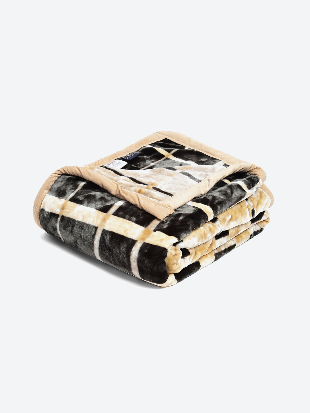 Printed Single Bed 852 GSM Blanket Allen 2 Ply (Weight 3 kg)