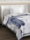 Printed Single Bed 852 GSM Blanket Allen 2 Ply (Weight 3 kg)