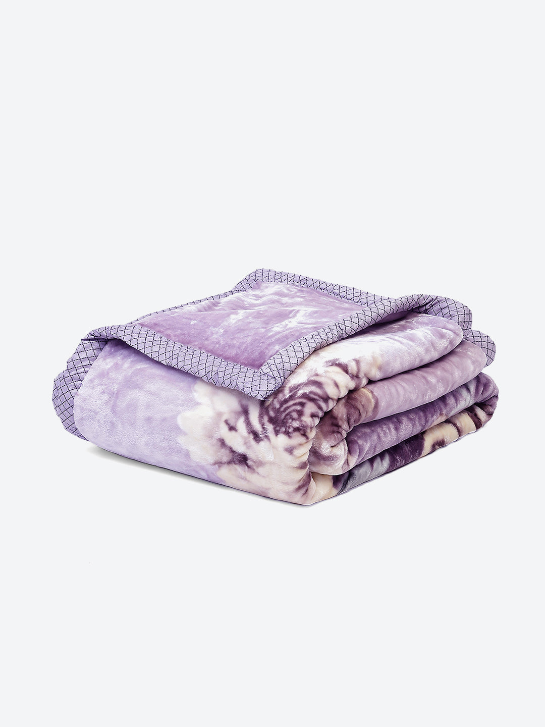 Printed Double Bed 691 GSM Blanket Bennett Super Soft 2 Ply (Weight 3.65 kg)