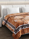 Printed Double Bed 691 GSM Blanket Bennett Super Soft 2 Ply (Weight 3.65 kg)