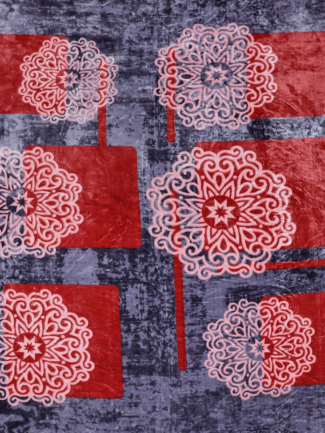 Printed Double Bed 691 GSM Blanket Bennett Super Soft 2 Ply (Weight 3.65 kg)