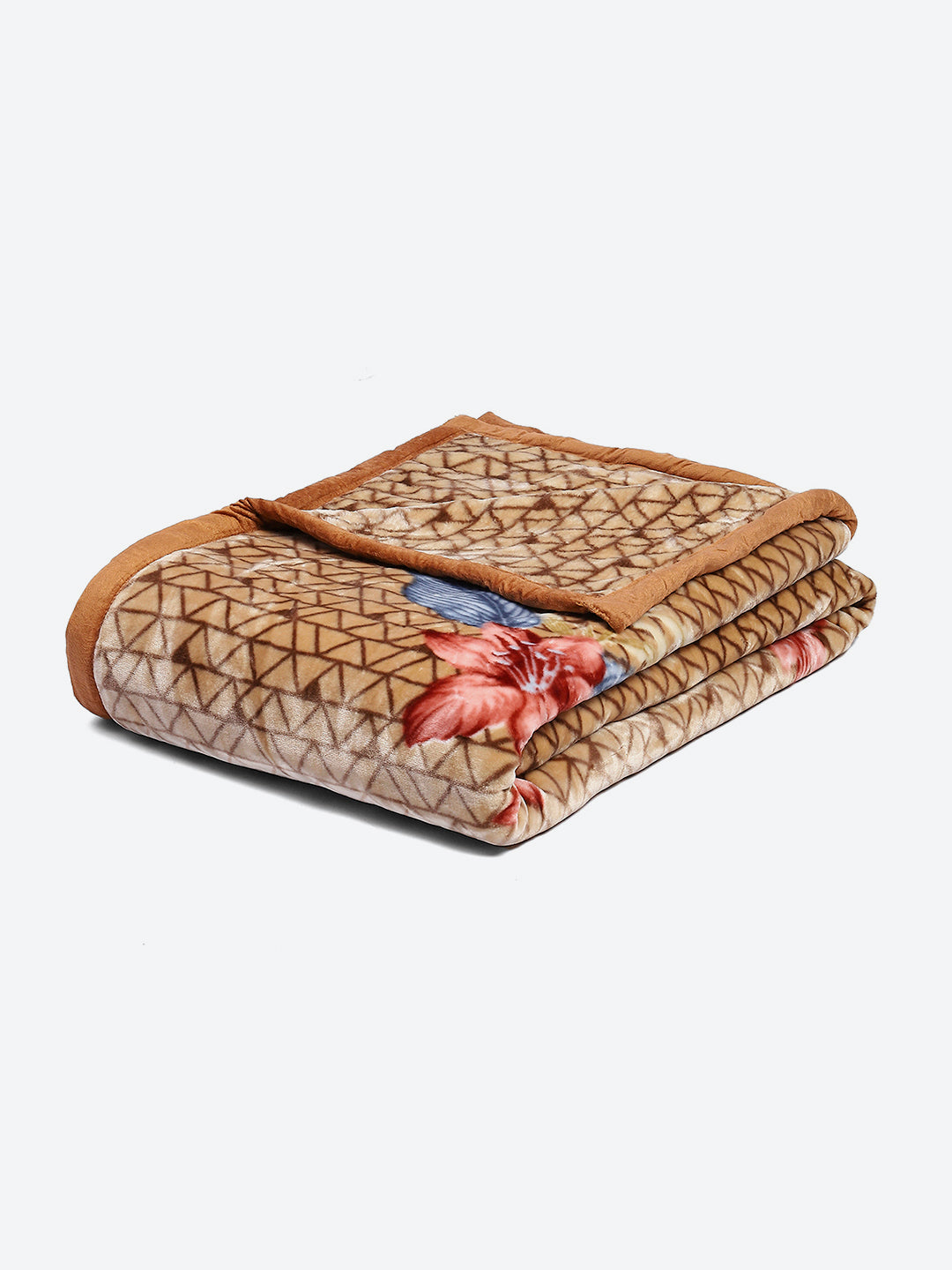 Printed Double Bed 800 GSM Blanket Bolt 1 Ply (Weight 4.3 kg)