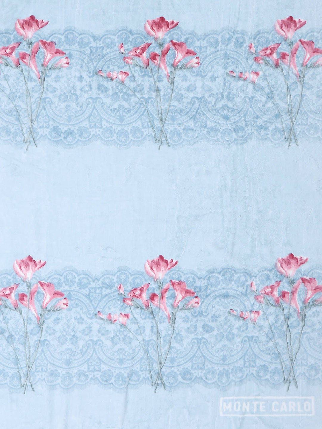 Printed Double Bed 795 GSM Blanket Cashmere 2 Ply (Weight 4.2 kg)