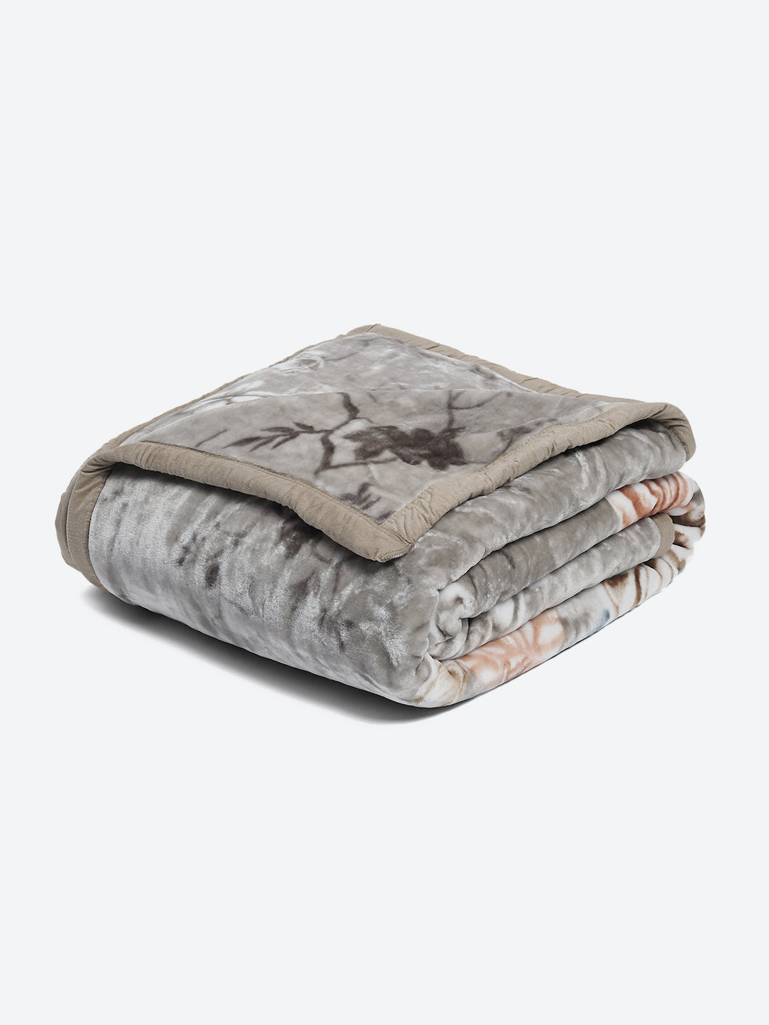 Printed Double Bed 900 GSM Blanket for Heavy Winter -1 Ply (Weight 4.9 kg)