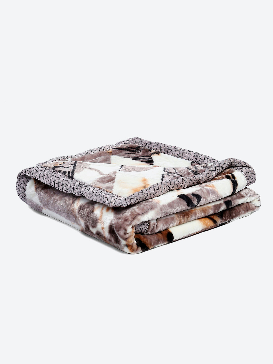 Printed Single Bed 596 GSM Blanket Everest 2 Ply (Weight 2.1 kg)