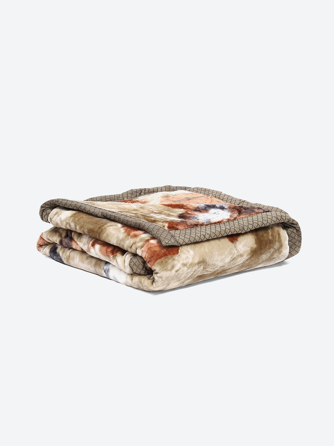 Printed Single Bed 596 GSM Blanket Everest 2 Ply (Weight 2.1 kg)