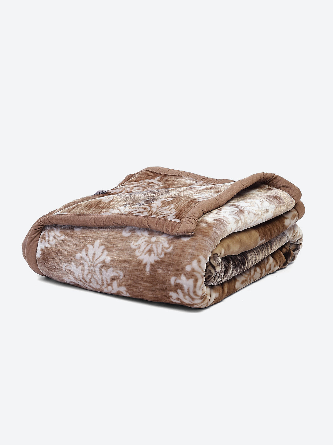 Printed Double Bed 1174 GSM Blanket Firdous 2 Ply (Weight 6.2 kg)