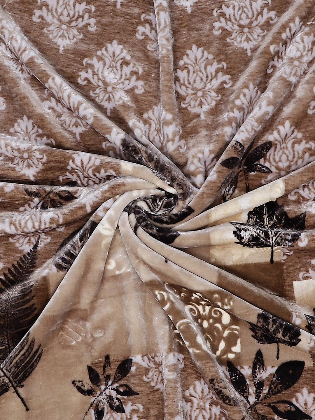 Printed Double Bed 1174 GSM Blanket Firdous 2 Ply (Weight 6.2 kg)