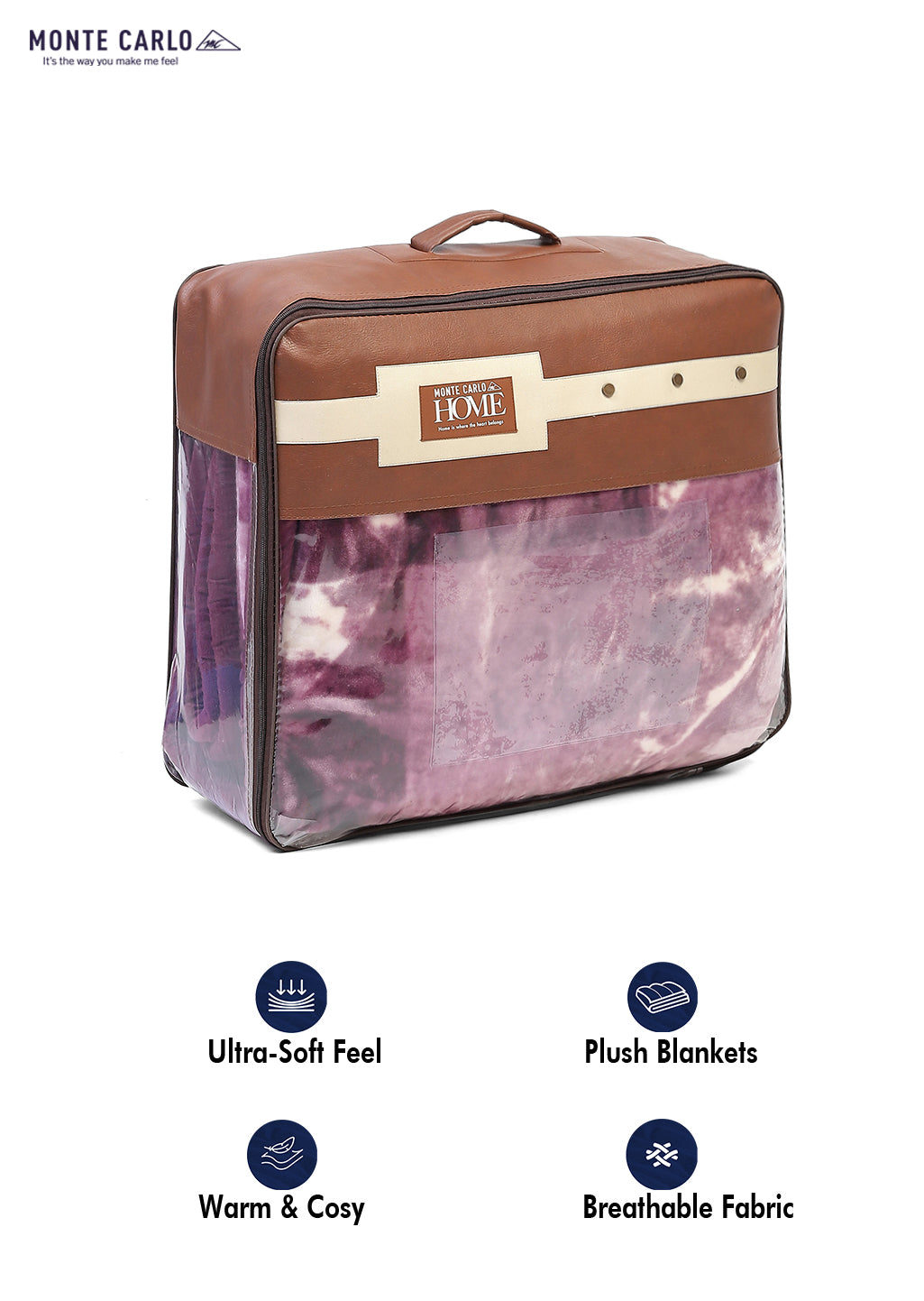 Printed Double Bed 1174 GSM Blanket Firdous 2 Ply (Weight 6.2 kg)