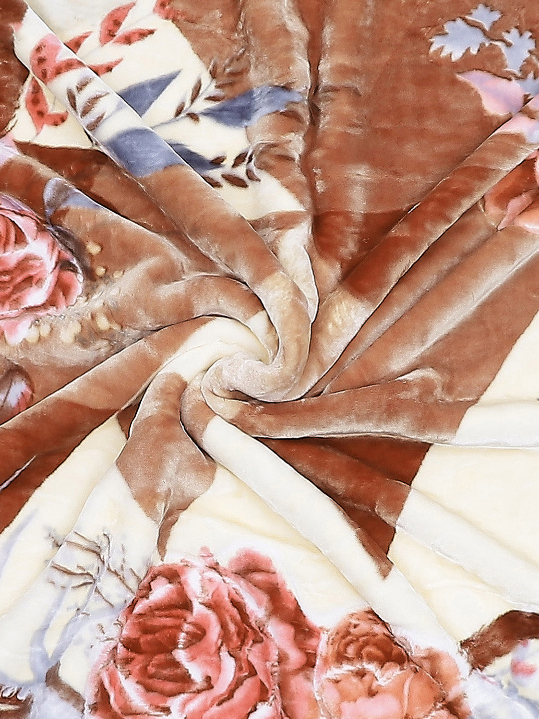 Printed Single Bed Blanket for Mild Winter -2 Ply