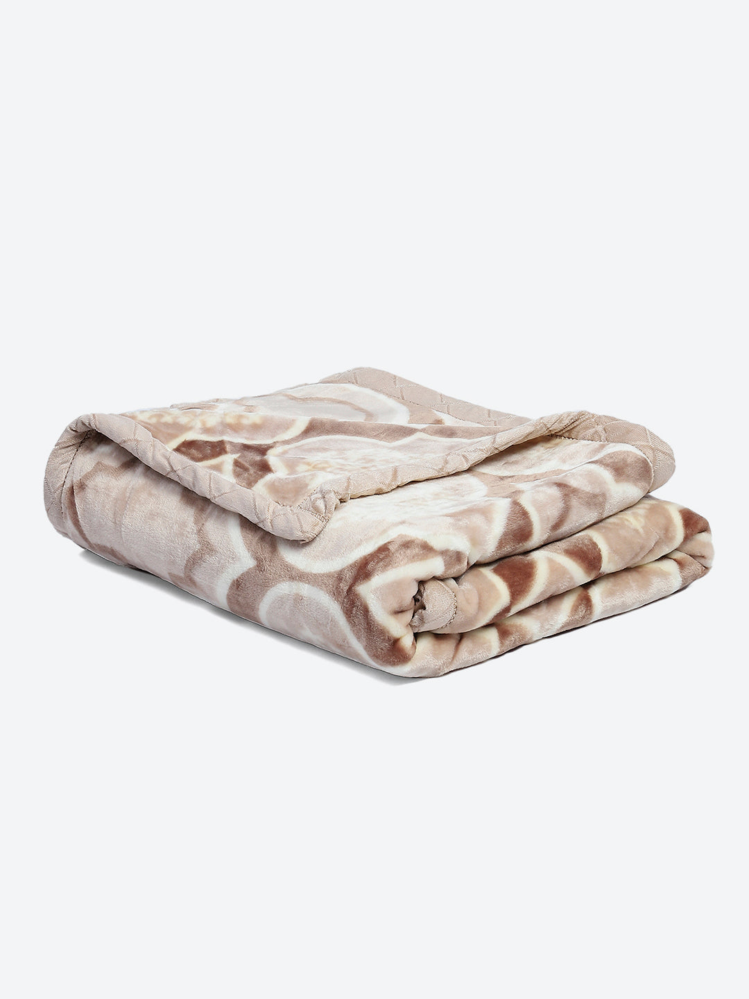 Printed Single Bed Reversible Blanket 2 Ply, 568 GSM, 2 kg (Glamour)