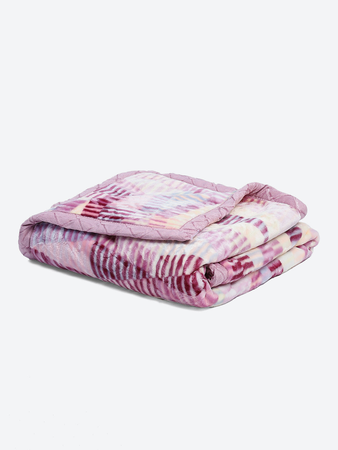 Printed Single Bed Reversible Blanket 2 Ply, 568 GSM, 2 kg (Glamour)