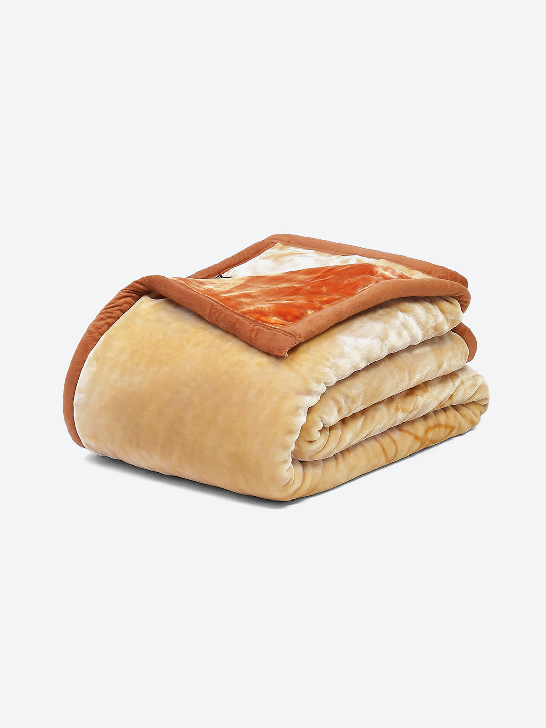 Printed Single Bed 951 GSM Blanket Haze 3 Ply (Weight 3.35 kg)