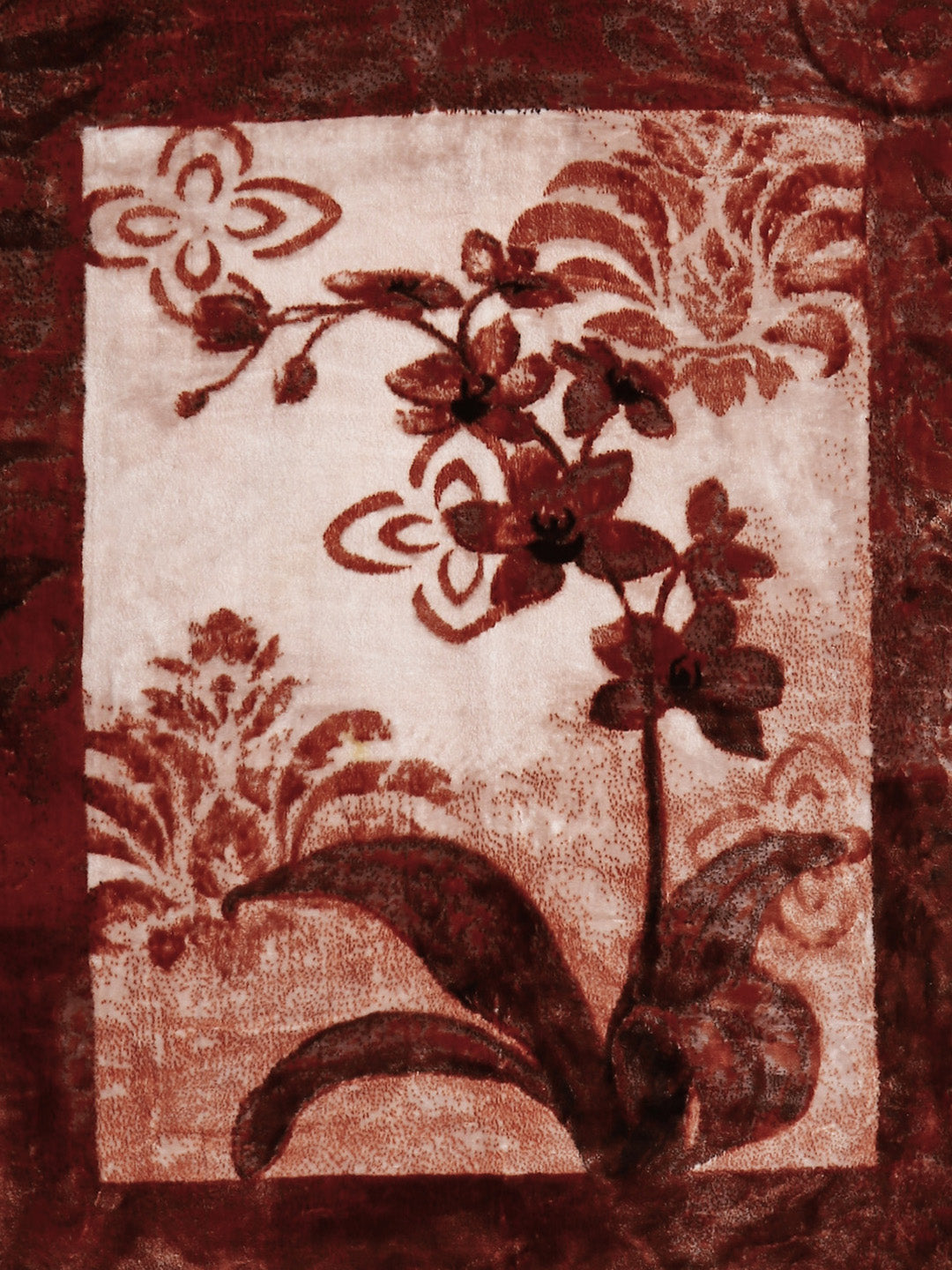 Printed Double Bed 947 GSM Blanket Hunter 2 Ply (Weight 5 kg)