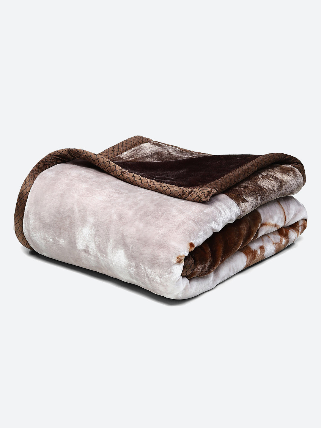 Printed Double Bed 947 GSM Blanket Hunter 2 Ply (Weight 5 kg)