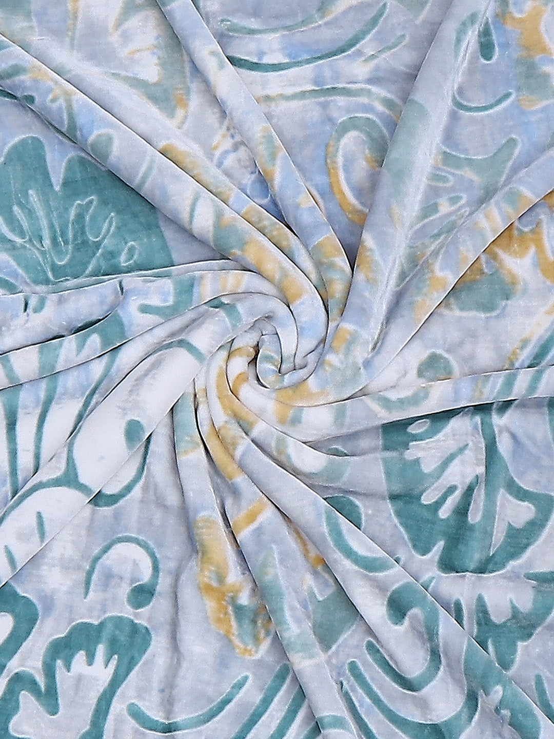 Printed Single Bed 710 GSM Blanket Ignis 2 Ply (Weight 2.5 kg)