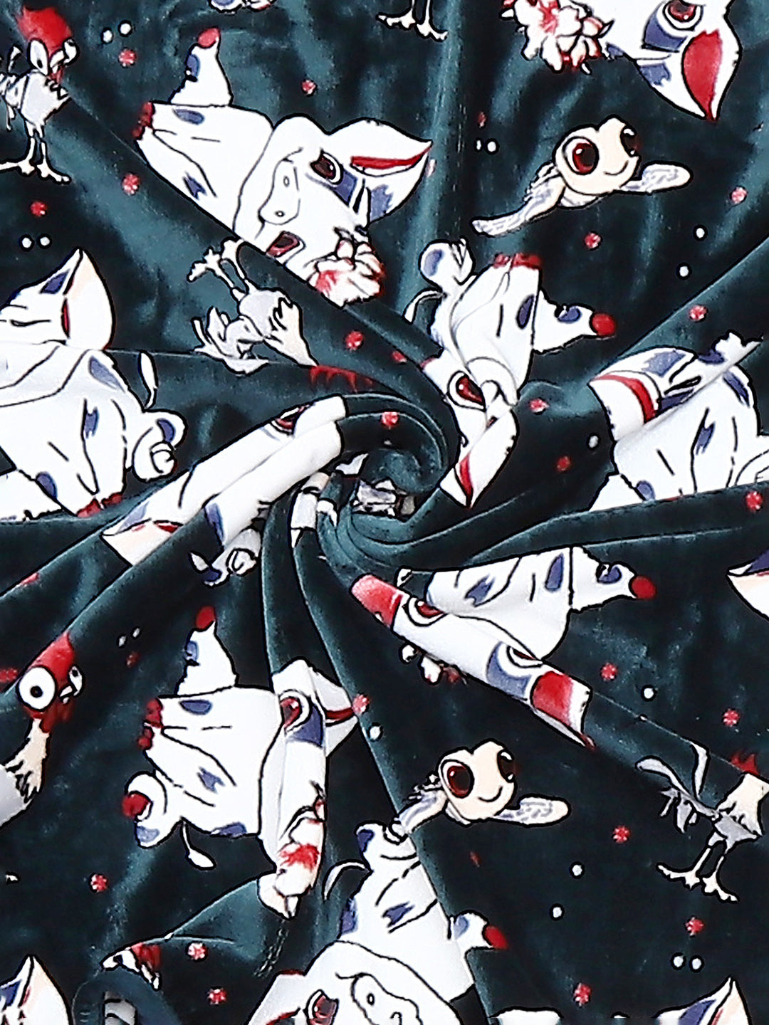 Printed Baby Blanket For Winter 1 Ply, 600 GSM, Weight 1.5 kg (Jackjill)