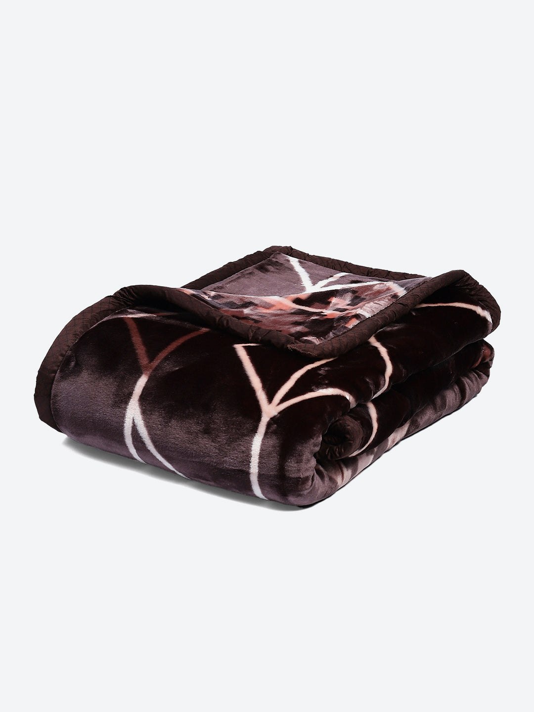 Printed Double Bed Reversible Blanket 2 Ply, 871 GSM, 4.6 kg (Moonvalley)