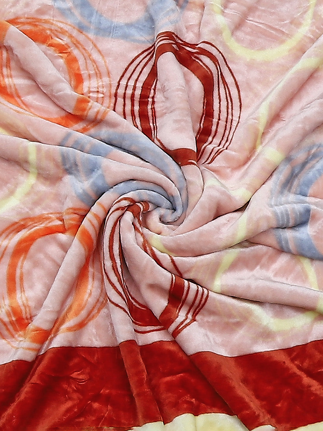 Printed Single Bed Reversible Blanket 2 Ply, 511 GSM, 1.8 kg (New Diamond)