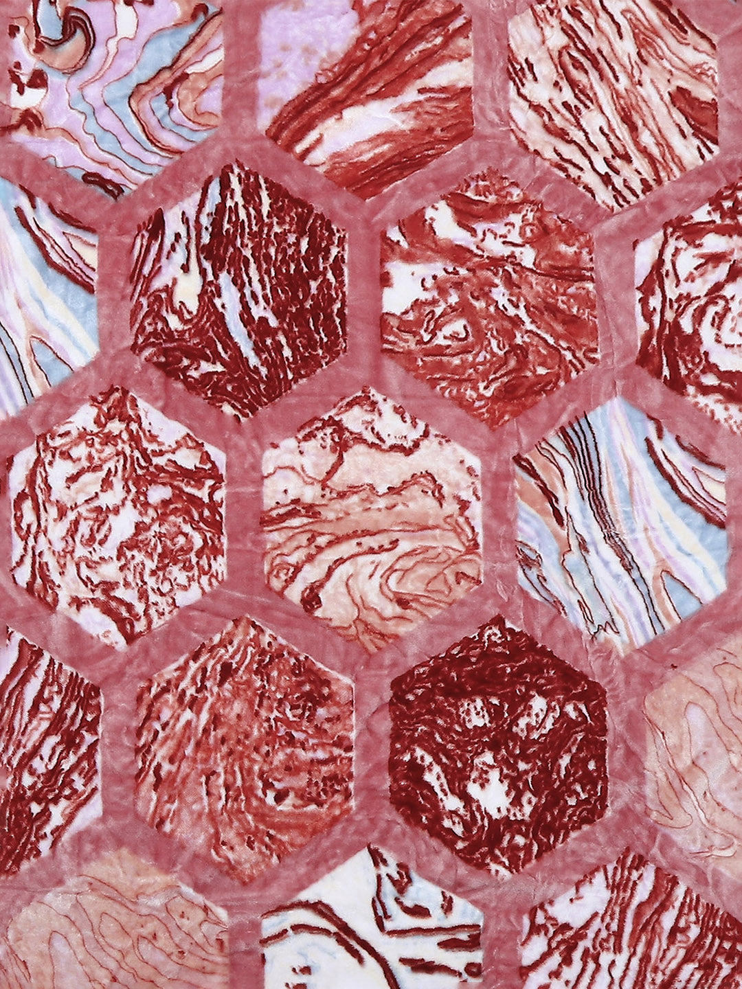 Printed Single Bed Reversible Blanket 2 Ply, 511 GSM, 1.8 kg (New Diamond)
