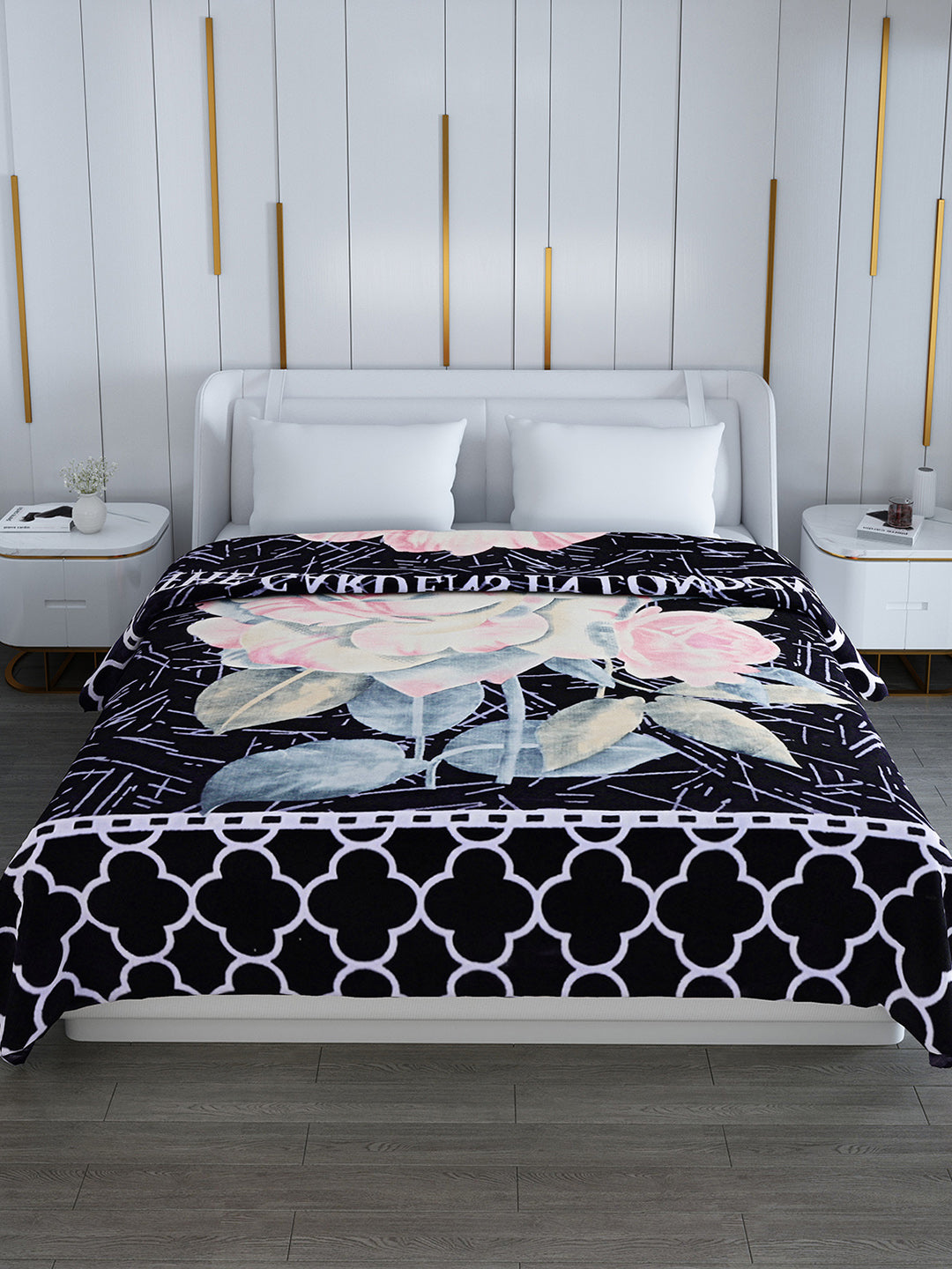 Printed Double Bed 994 GSM Blanket Parker 2 Ply (Weight 5.25 kg)