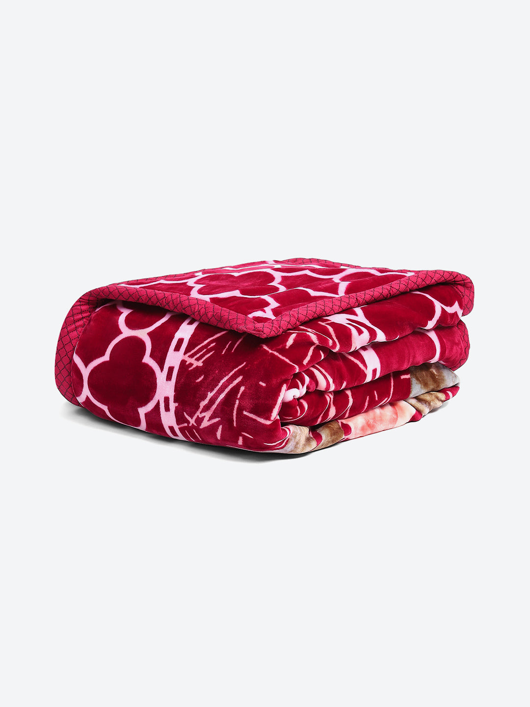 Printed Double Bed 994 GSM Blanket Parker 2 Ply (Weight 5.25 kg)