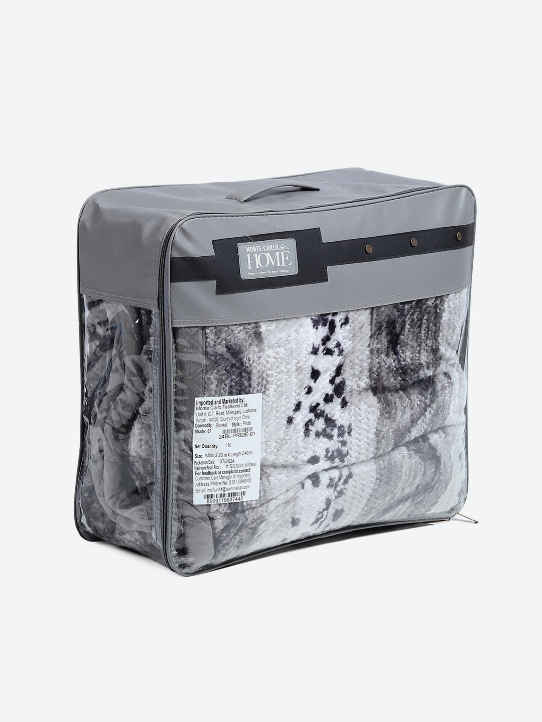 Printed Double Bed 757 GSM Blanket Pride 2 Ply (Weight 4 kg)