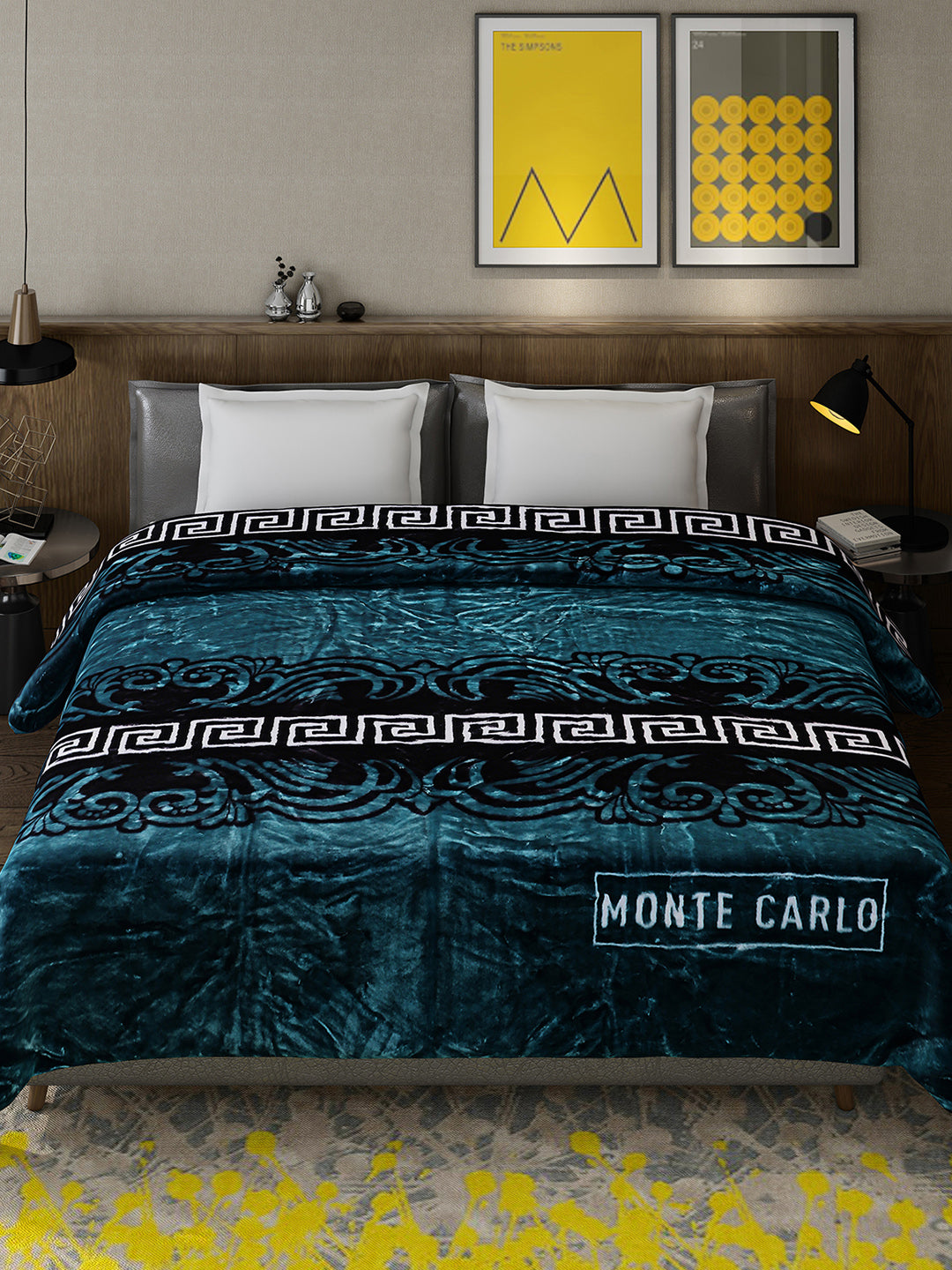 Printed Double Bed 757 GSM Blanket Pride 2 Ply (Weight 4 kg)
