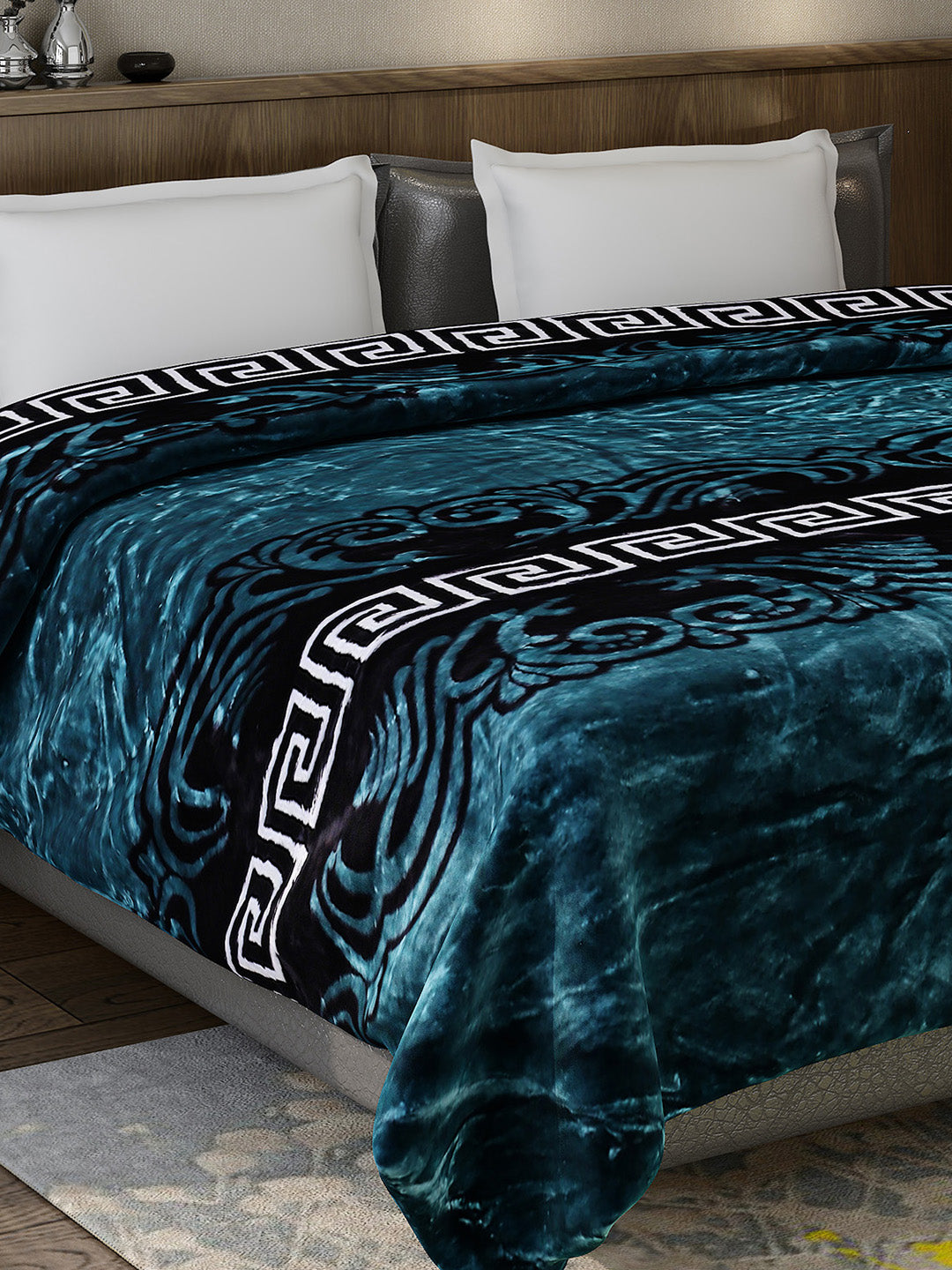 Printed Double Bed 757 GSM Blanket Pride 2 Ply (Weight 4 kg)