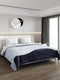 Printed Double Bed Blanket for Mild Winter -1 Ply