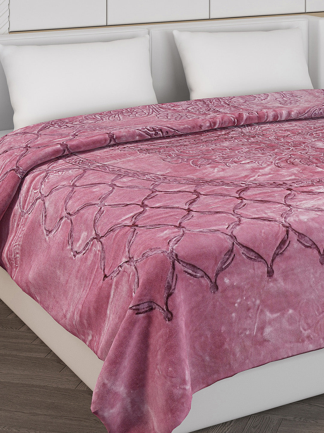 Printed Double Bed 950 GSM Blanket for Heavy Winter -2 Ply (Weight 5 kg)