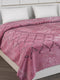 Printed Double Bed Reversible Blanket 2 Ply, 947 GSM, 5 kg (Rusty)