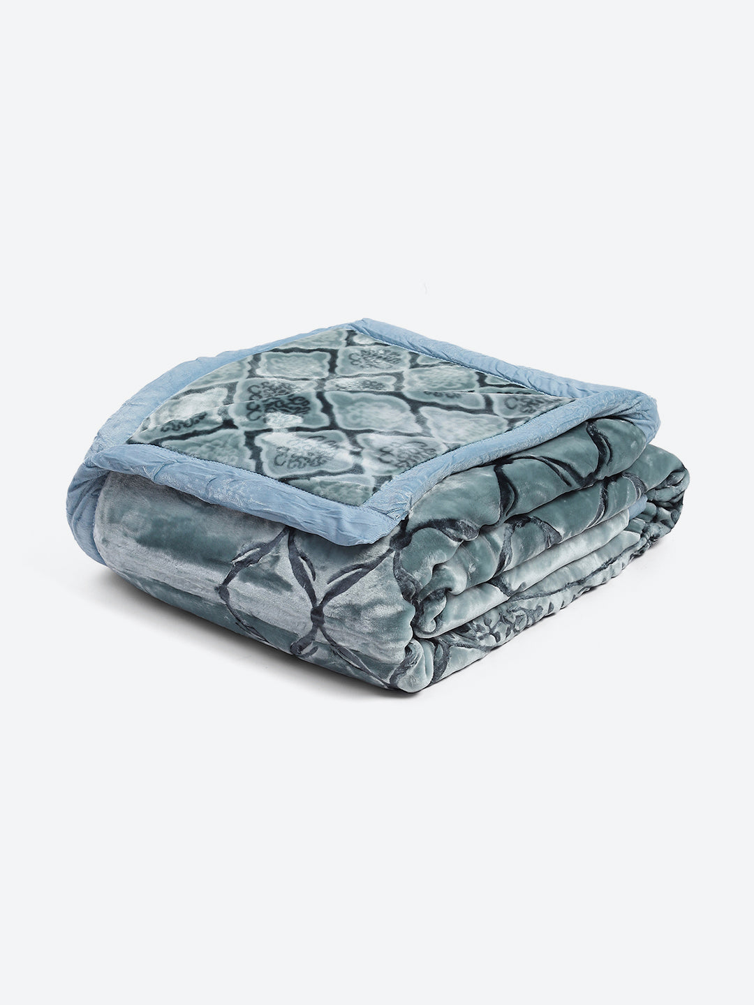 Printed Double Bed 950 GSM Blanket for Heavy Winter -2 Ply (Weight 5 kg)