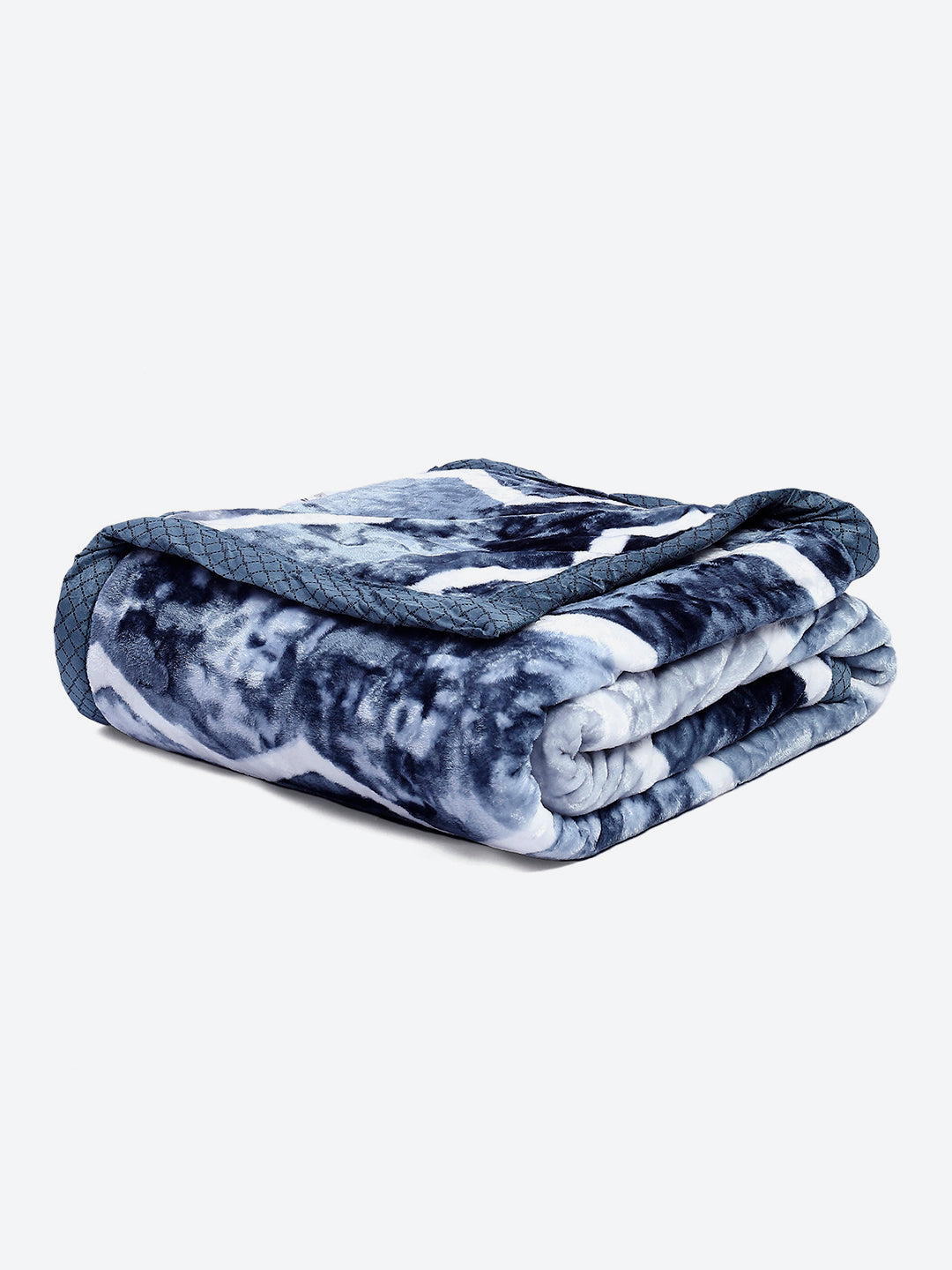 Printed Double Bed 596 GSM Blanket Samuel 2 Ply (Weight 3.15 kg)