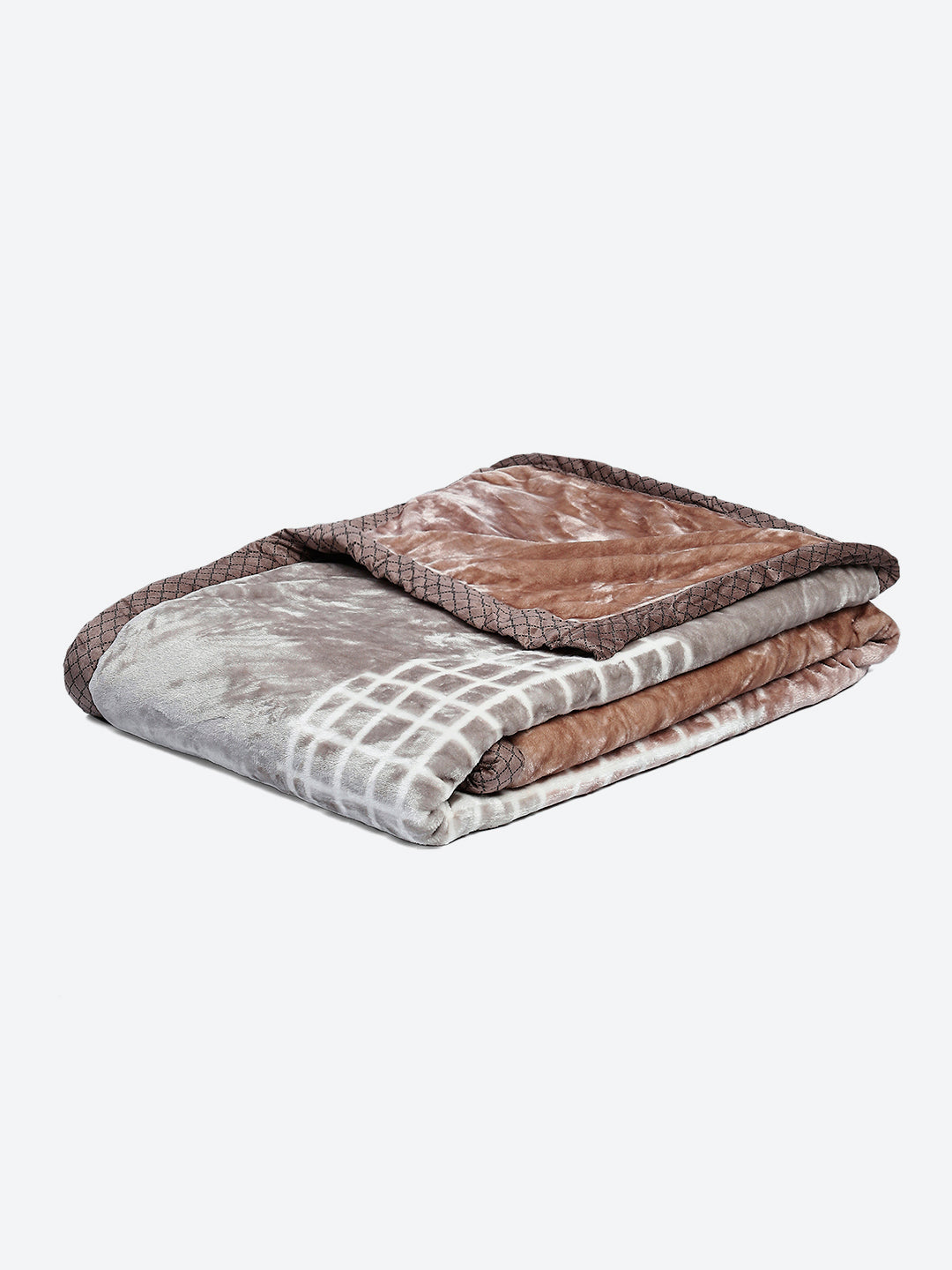 Printed Double Bed 596 GSM Blanket Samuel 2 Ply (Weight 3.15 kg)