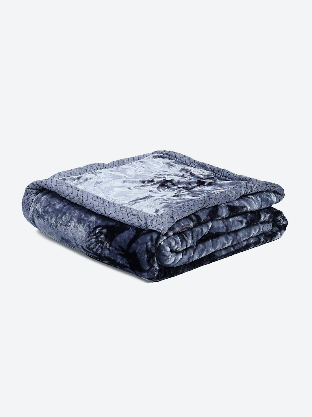 Printed Double Bed 596 GSM Blanket Samuel 2 Ply (Weight 3.15 kg)