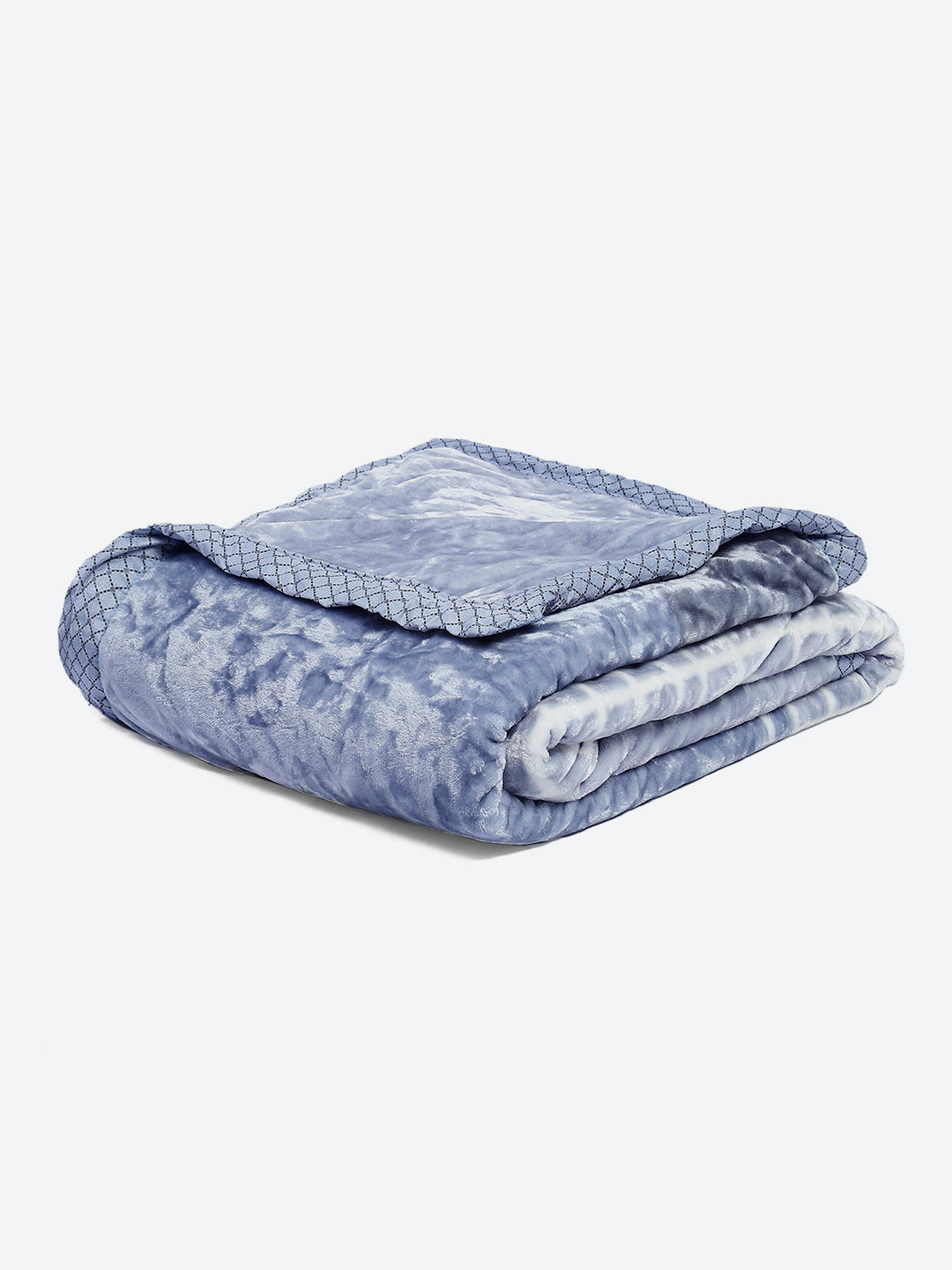 Printed Double Bed 596 GSM Blanket Samuel 2 Ply (Weight 3.15 kg)