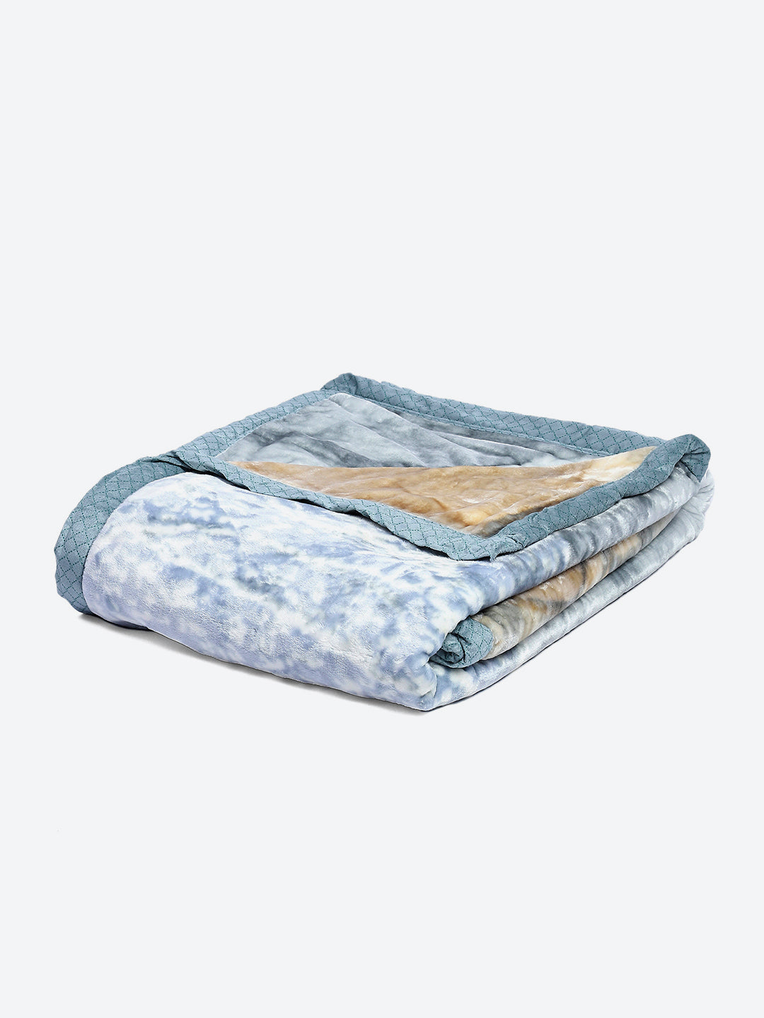 Printed Double Bed 596 GSM Blanket Samuel 2 Ply (Weight 3.15 kg)