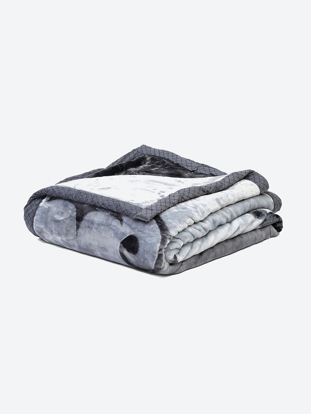 Printed Double Bed 795 GSM Blanket Scarlet 2 Ply (Weight 4.2 kg)
