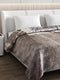Printed Double Bed 795 GSM Blanket Scarlet 2 Ply (Weight 4.2 kg)
