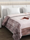 Printed Double Bed 795 GSM Blanket Scarlet 2 Ply (Weight 4.2 kg)