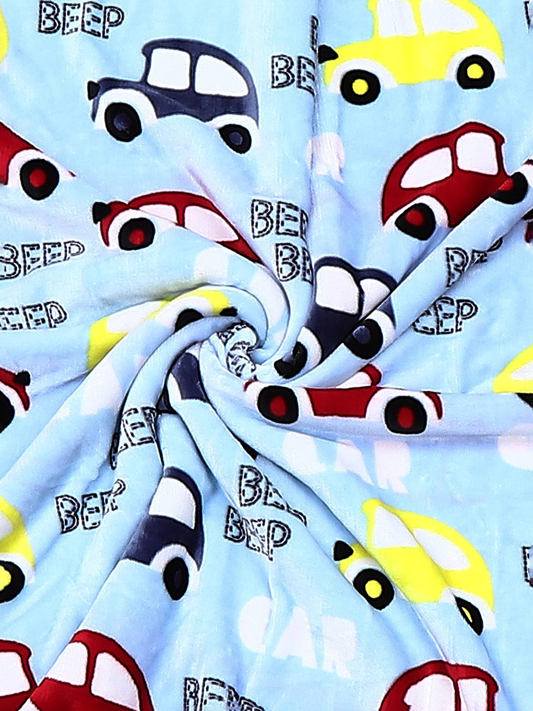 Printed Baby Blanket 2 Ply, 519 GSM, Weight 0.8 kg (Sherlock)