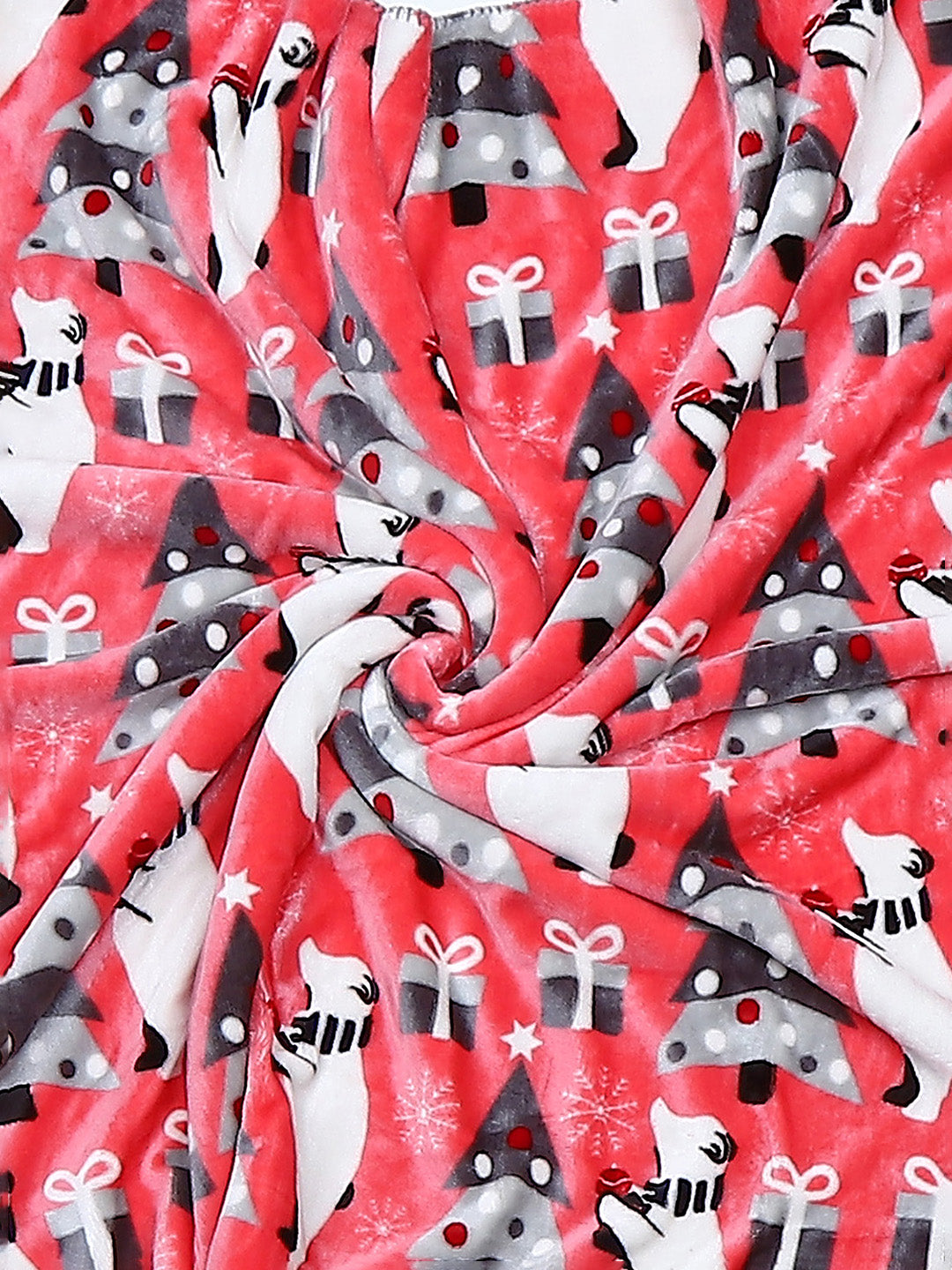 Printed Baby Blanket 2 Ply, 519 GSM, Weight 0.8 kg (Sherlock)