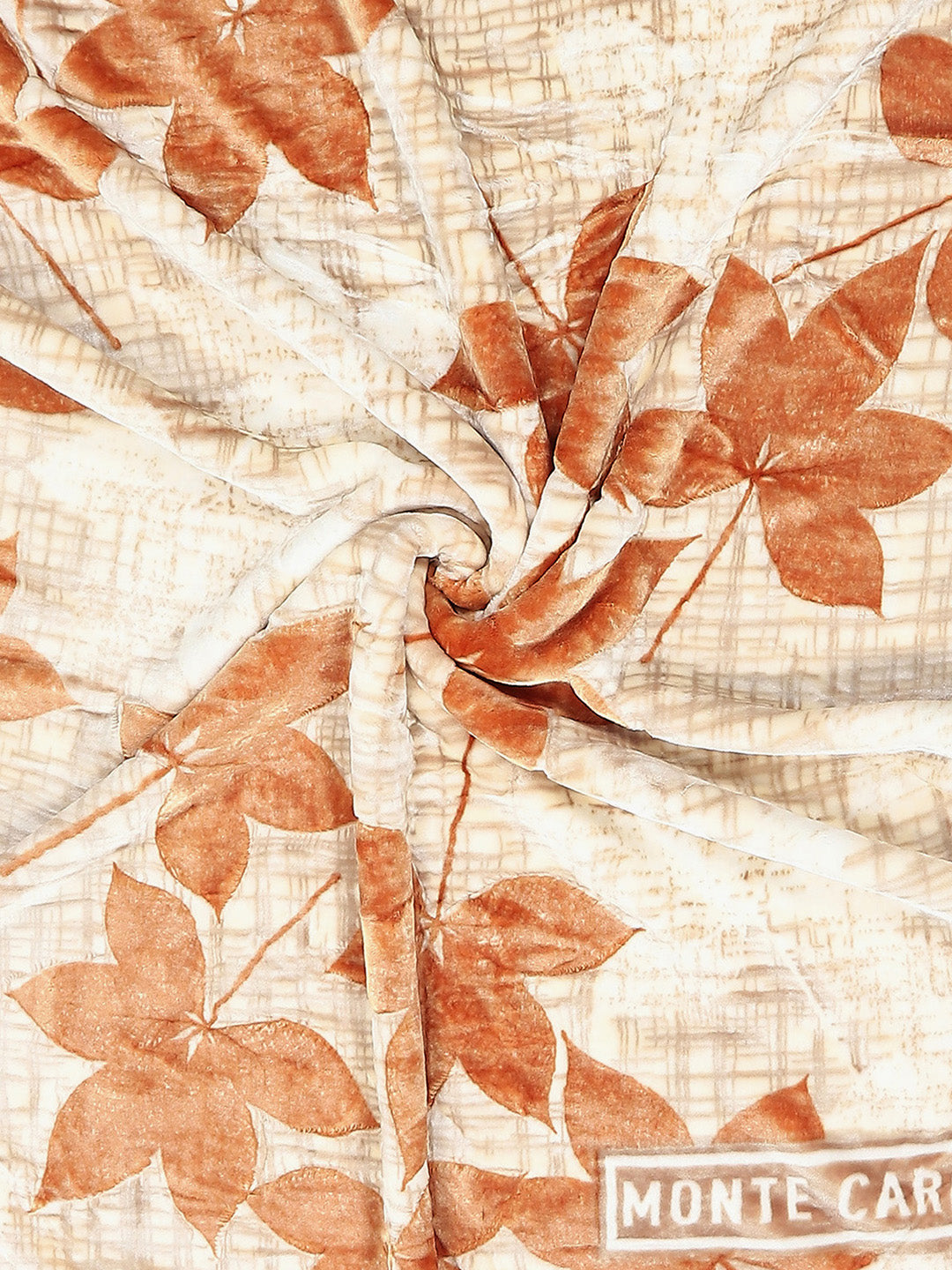 Floral Print Single Bed 852 GSM Blanket for Heavy Winter -2 Ply (Weight 3 kg)