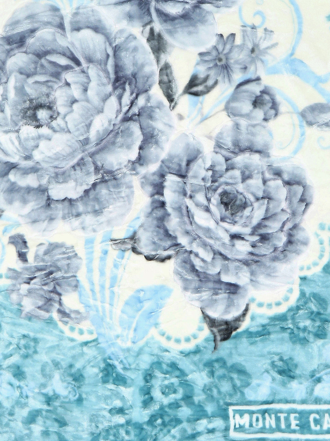 Floral Print Single Bed 852 GSM Blanket for Heavy Winter -2 Ply (Weight 3 kg)